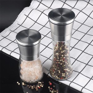 Manual Spice Salt Pepper Mill With Different Seasonings