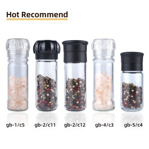 Manufacturer of  Spice Grinder - Factory Directly 100ml Disposable Manual Salt And Pepper Grinder – Trimill