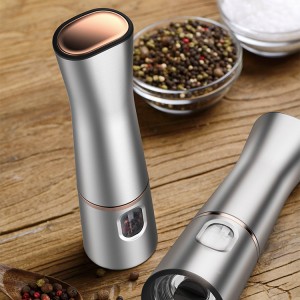 2021 Beauty design electric salt and pepper grinder set